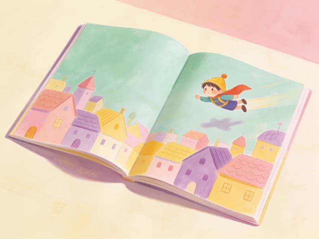 Preview of a personalized book spread